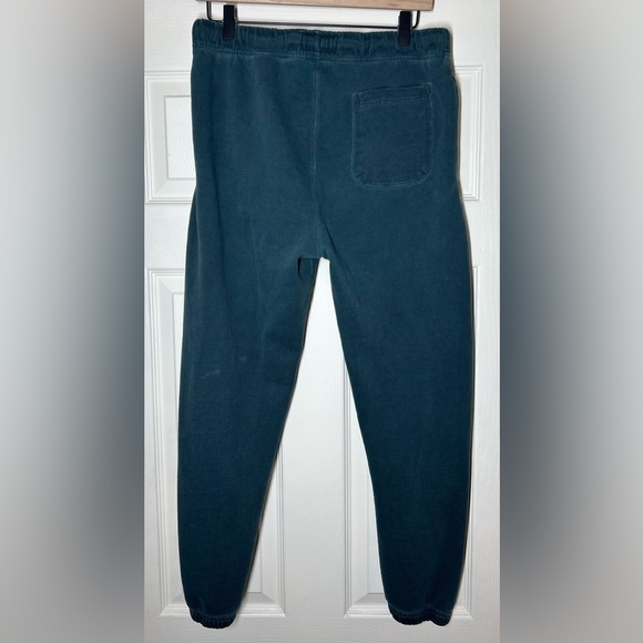 American Eagle Outfitters Teal Joggers Size M Streetwear Athleisure Distressed - Picture 11 of 15